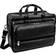 McKlein Franklin | 17” Leather Detachable-Wheeled Laptop Case - Black